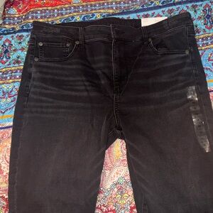 American Eagle Outfitters Black High Rise Jeans